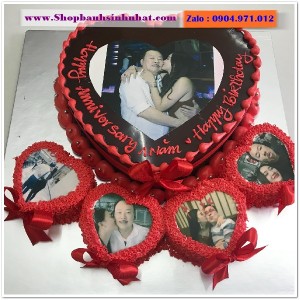 Bánh Sinh Nhật In Hình Ảnh - H331